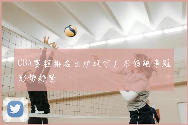 CBA赛程排名出炉辽宁广东领跑争冠形势趋紧